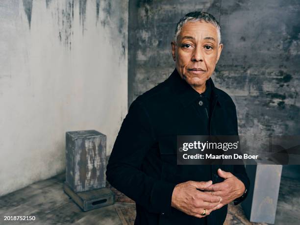 Giancarlo Esposito of "Parish" poses for TV Guide Magazine during the 2024 Winter TCA Portrait Studio at The Langham Huntington, Pasadena on February...