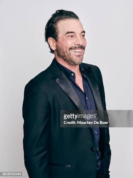 Skeet Ulrich of "Parish" poses for TV Guide Magazine during the 2024 Winter TCA Portrait Studio at The Langham Huntington, Pasadena on February 6,...