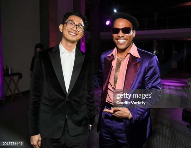 Lee Sung Jin and Anderson .Paak at the 14th Annual Asia Society Southern California Entertainment Summit + Game Changer Awards held at Skirball...