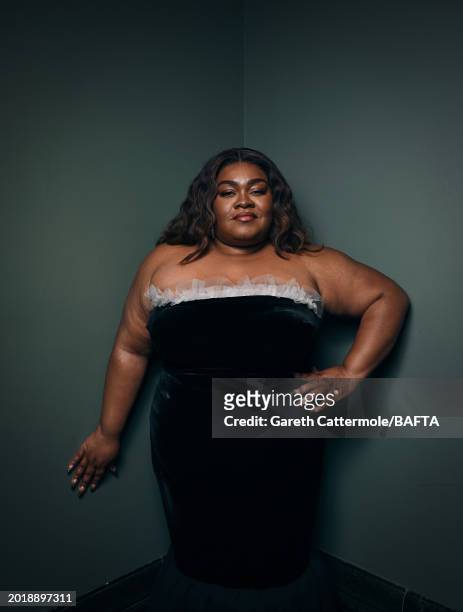 Da'Vine Joy Randolph attends the Nominees' Party for the EE BAFTA Film Awards 2024, supported by Bulgari, at The National Gallery on February 17,...