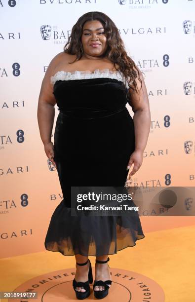 Da’vine Joy Randolph attends the EE BAFTA Film Awards 2024 Nominees' Party, supported by Bulgari at The National Gallery on February 17, 2024 in...