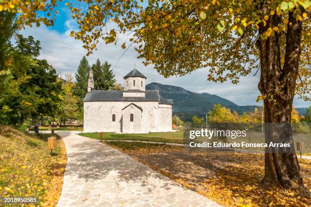 The Orthodox Church Of Saint Michael The Archangel At The Monument Park Knjaevac High-Res Stock Photo