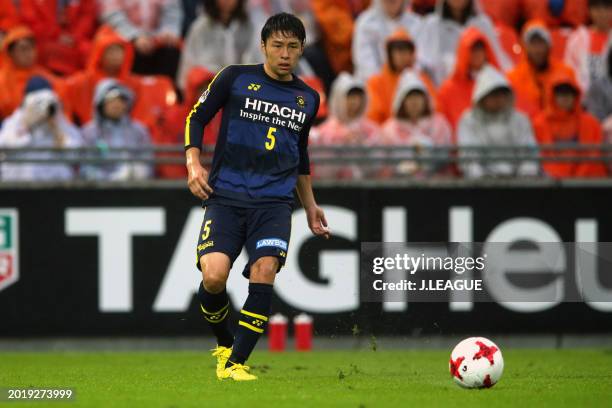 Yuta Nakayama during the J.League J1 match between Omiya Ardija and Kashiwa Reysol at NACK5 Stadium Omiya on October 21, 2017 in Saitama, Japan.