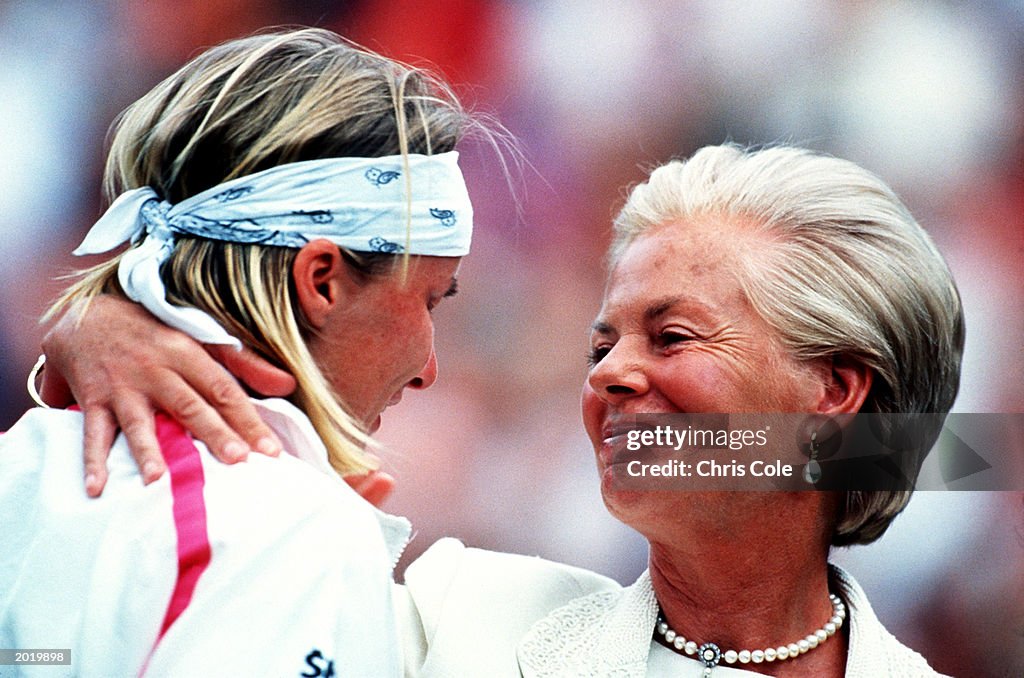 Novotna & Duchess of Kent