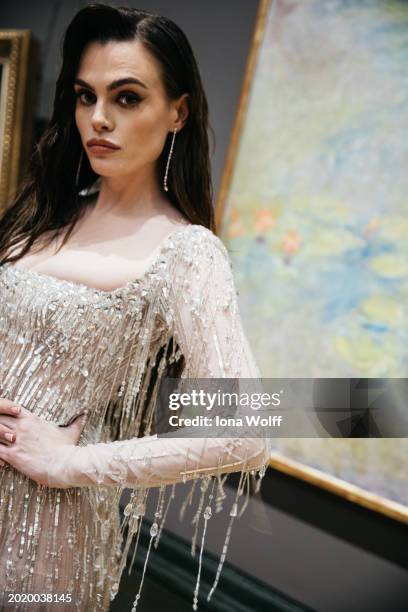 Charli Howard attends the Nominees' Party for the EE BAFTA Film Awards 2024, supported by Bulgari at The National Gallery on February 17, 2024 in...