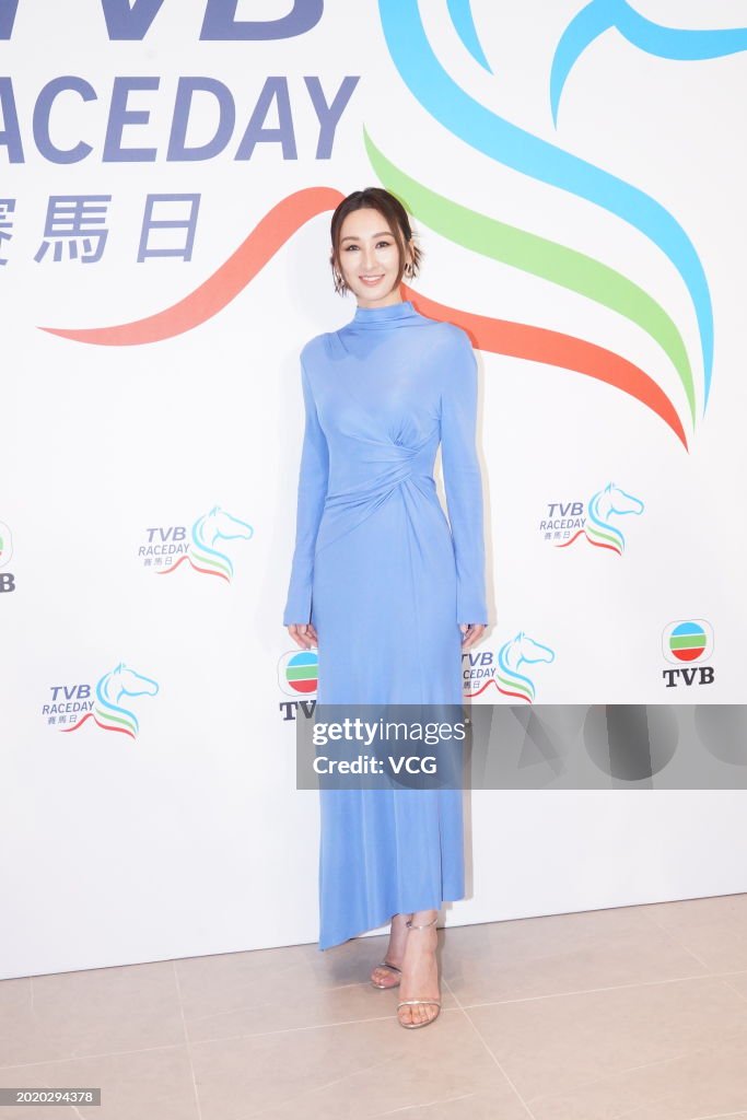 Celebrities Attend 2024 TVB Raceday Event In Hong Kong