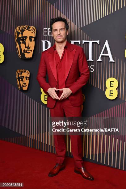 Andrew Scott attends the EE BAFTA Film Awards 2024 at The Royal Festival Hall on February 18, 2024 in London, England.