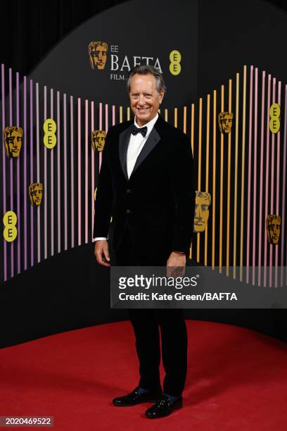 Richard E. Grant attends the EE BAFTA Film Awards 2024 at The Royal Festival Hall on February 18, 2024 in London, England.