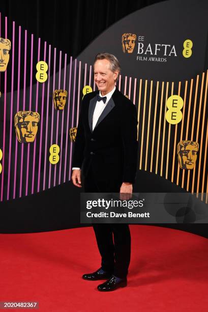 Richard E. Grant attends the 2024 EE BAFTA Film Awards at The Royal Festival Hall on February 18, 2024 in London, England.