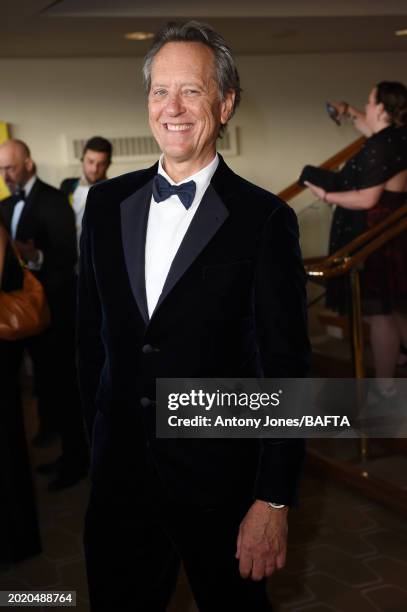 Richard E. Grant attends the EE BAFTA Film Awards 2024 at The Royal Festival Hall on February 18, 2024 in London, England.