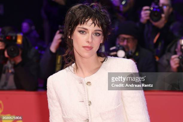 Kristen Stewart of the movie "Love Lies Bleeding" attends the "Sterben" premiere during the 74th Berlinale International Film Festival Berlin at...