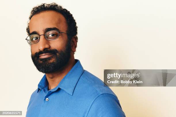 Anand Varma of National Geographic's 'Photographer' poses for a portrait during the 2024 Winter Television Critics Association Press Tour at The...