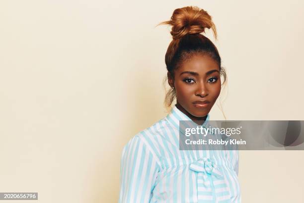 Jayme Lawson of National Geographic's 'Genius: MLK/X' poses for a portrait during the 2024 Winter Television Critics Association Press Tour at The...