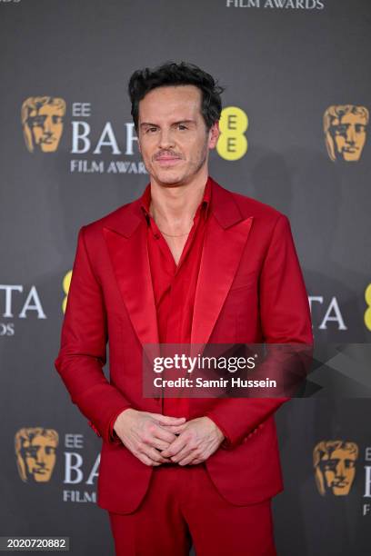 Andrew Scott attends the 2024 EE BAFTA Film Awards at The Royal Festival Hall on February 18, 2024 in London, England.