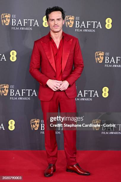 Andrew Scott attends the 2024 EE BAFTA Film Awards at The Royal Festival Hall on February 18, 2024 in London, England.