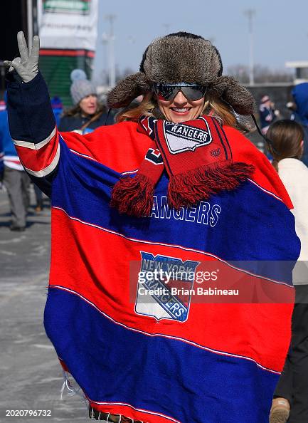 New York Rangers is seen at NHL Pregame before the 2024 Navy Federal ...