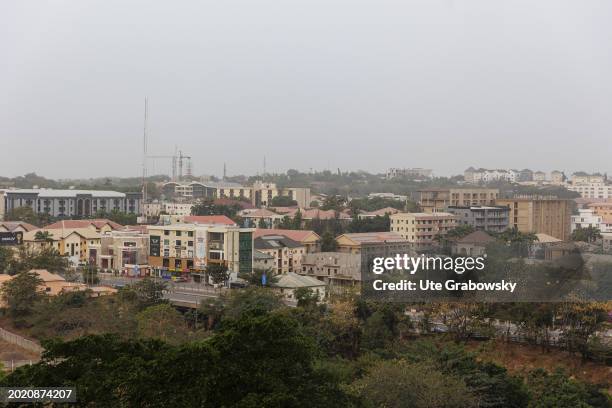 City view on February 05, 2024 in Abuja, Nigeria.