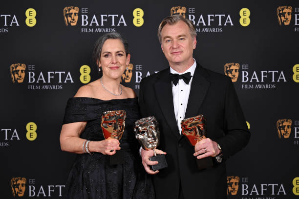 GBR: EE BAFTA Film Awards 2024 - Winners Room