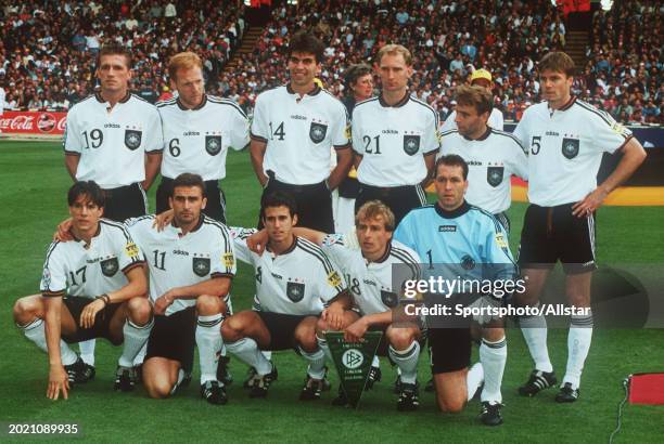 June 30: German Team Group Thomas Strunz, Matthias Sammer, Markus Babbel, Dieter Eilts, Thomas Hassler, Thomas Helmer, Christian Ziege, Stefan Kuntz,...