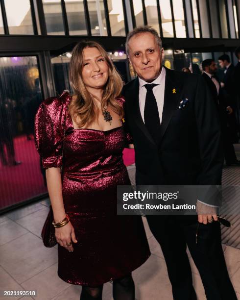 Simon Halfon attends the EE BAFTA Film Awards 2024 at The Royal Festival Hall on February 18, 2024 in London, England.