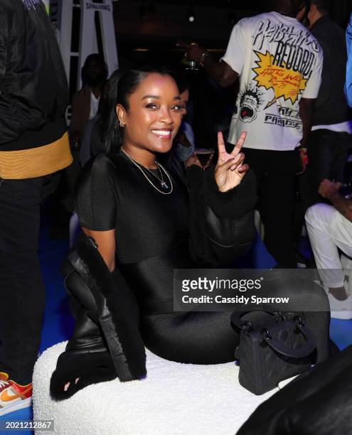 LaToya Tonodeo attends Hennessy Arena NBA All-Star Weekend At Hilbert Circle Theatre on February 17, 2024 in Indianapolis, Indiana.
