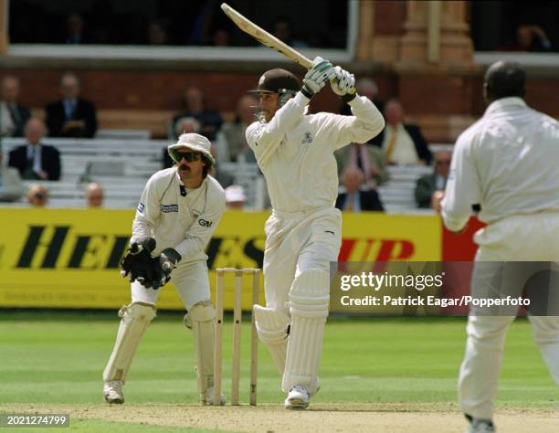 Ben Hollioake of Surrey batting during his innings of 73 runs in the Benson and Hedges Cup Final between Gloucestershire and Surrey at Lord's Cricket...