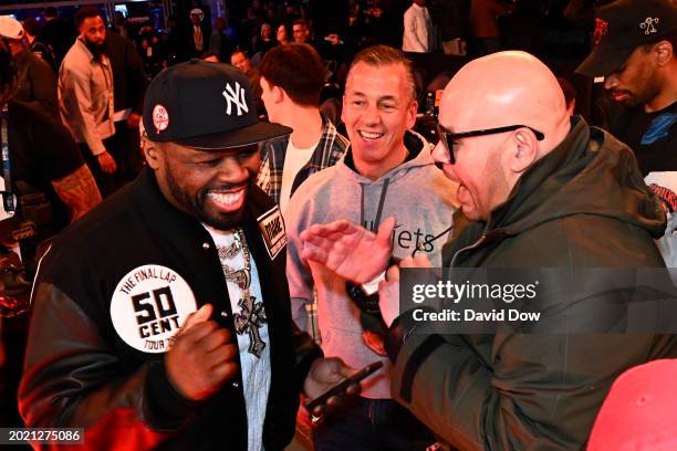 Cent and Fat Joe as a part of State Farm All-Star Saturday Night on Saturday, February 17, 2024 at Lucas Oil Stadium in Indianapolis, Indiana. NOTE...