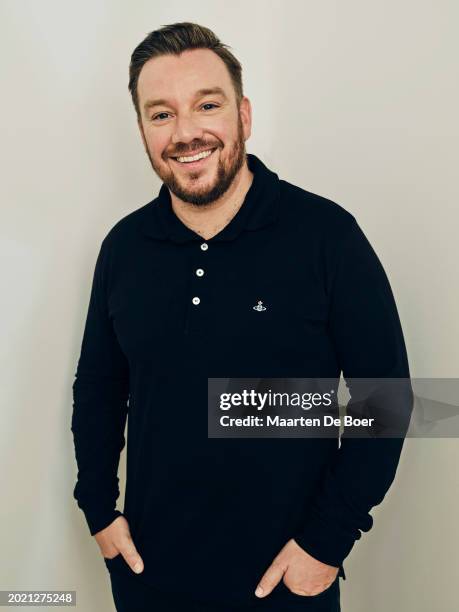 Jaime O'Hara of 'Love Undercover' poses for TV Guide Magazine during the 2024 Winter TCA Portrait Studio at The Langham Huntington, Pasadena on...