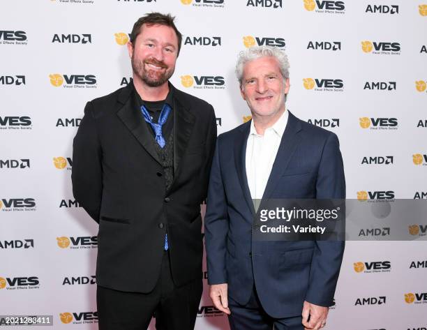 Erik Aadahl and Ethan Van der Ryn at the 22nd Annual VES Awards hosted by the Visual Effects Society held at The Beverly Hilton on February 21, 2024...