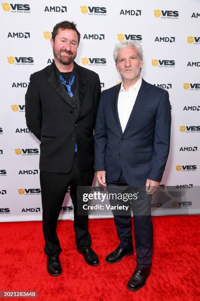 Erik Aadahl and Ethan Van der Ryn at the 22nd Annual VES Awards hosted by the Visual Effects Society held at The Beverly Hilton on February 21, 2024...