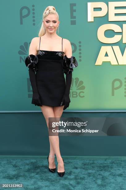 Erika Jayne attends the 2024 People's Choice Awards at Barker Hangar on February 18, 2024 in Santa Monica, California.