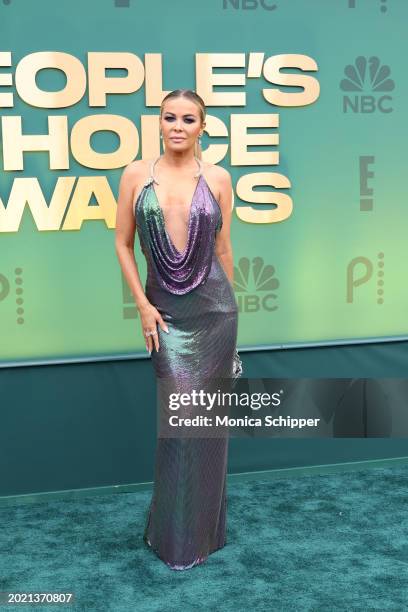 Carmen Electra attends the 2024 People's Choice Awards at Barker Hangar on February 18, 2024 in Santa Monica, California.