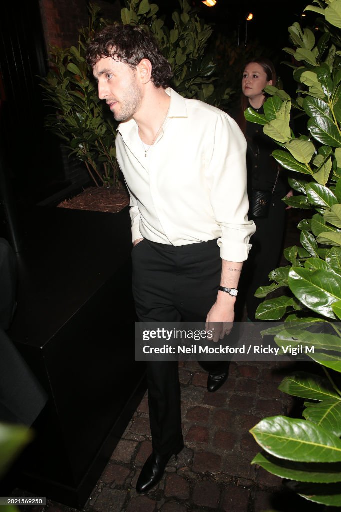 Celebrity Sightings In London- February 18, 2024