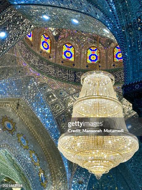 haram complex and the imam hadi and askari shrine in  samera iraq - shiite islam stock pictures, royalty-free photos & images