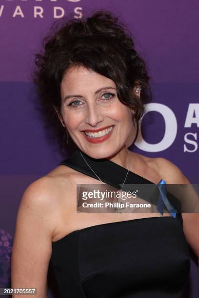 Lisa Edelstein attends ACLU of Southern California's centennial Bill Of Rights awards at The Westin Bonaventure Hotel & Suites, Los Angeles on...
