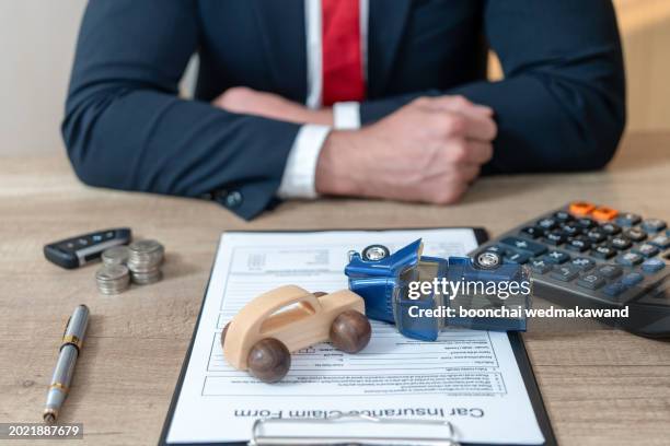 car insurance and financial. - car insurance stock pictures, royalty-free photos & images