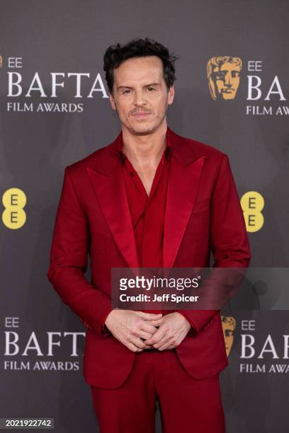 Andrew Scott attends the 2024 EE BAFTA Film Awards at The Royal Festival Hall on February 18, 2024 in London, England.