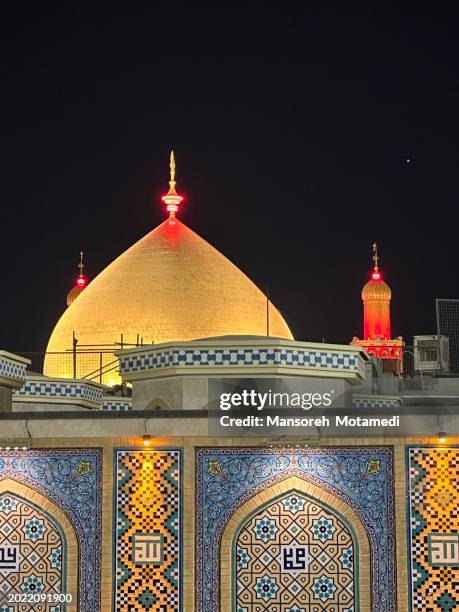 imam ali shrine in najaf ,iraq,  january 1, 2023 - shrine of the imam ali ibn abi talib stock pictures, royalty-free photos & images