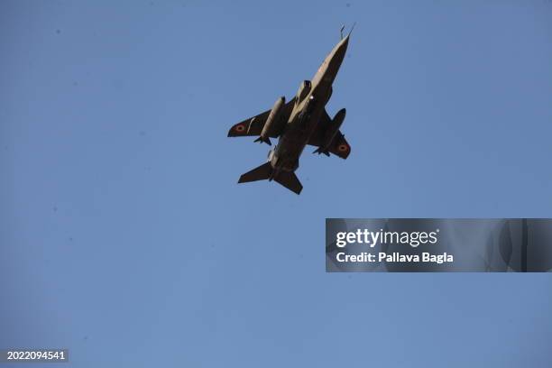 The Indian Air Force live weapons display as part of Vayu Shakti 2024 where more than 120 fighter aircrafts showed their fire demonstration at...