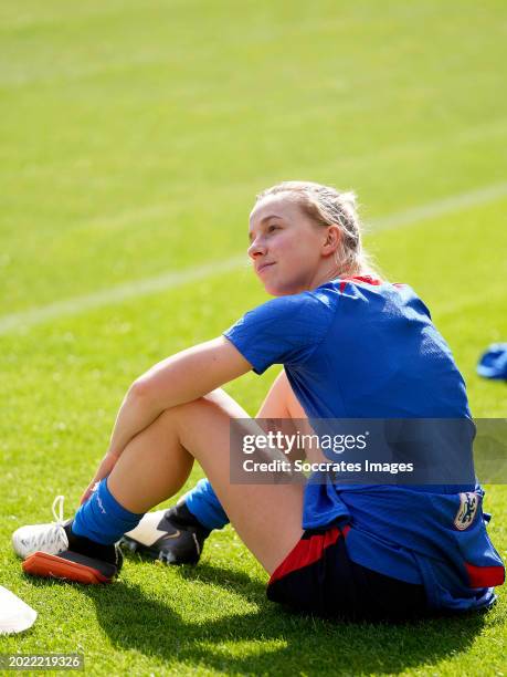 Jackie Groenen of Holland Women during the Training WomenTraining Holland Women at the Estadio La Cartuja on February 22, 2024 in Sevilla Spain