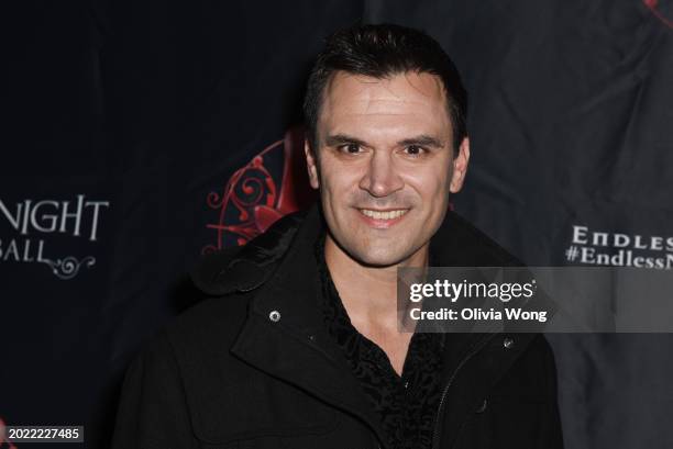 Kash Hovey attends The Endless Night Vampire Ball at The Mayan on February 18, 2024 in Los Angeles, California.