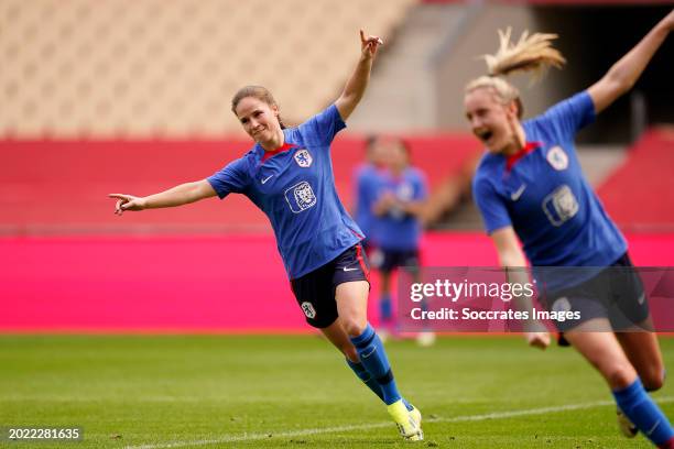 Marisa Olislagers of Holland Women during the Training WomenTraining Holland Women at the Estadio La Cartuja on February 22, 2024 in Sevilla Spain