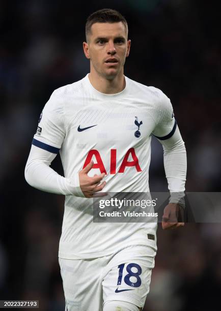 Giovani Lo Celso of Tottenham Hotspur during the Premier League match between Tottenham Hotspur and Wolverhampton Wanderers at Tottenham Hotspur...