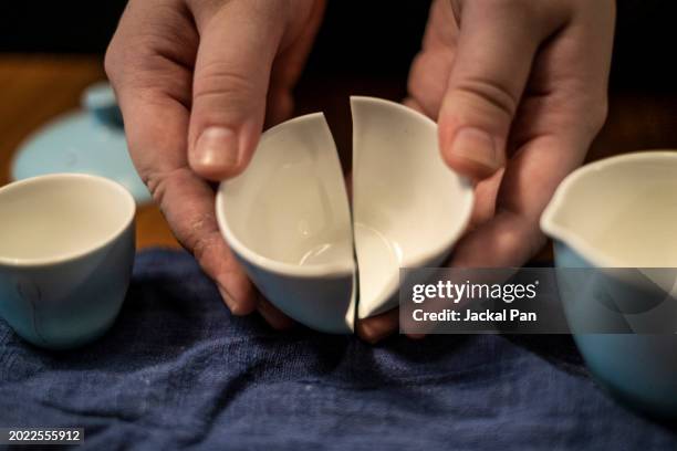 Broke Tea Broken Tea Set Photos and Premium High Res Pictures - Getty Images