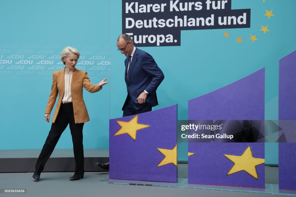 CDU Nominates Ursula von der Leyen For Second Term As European Council President