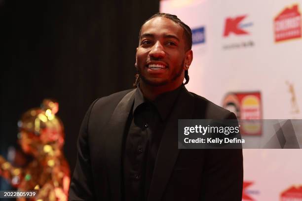 Chris Smith arrives ahead of the the 2024 NBL MVP Awards Night at CIEL The Venue on February 19, 2024 in Melbourne, Australia.