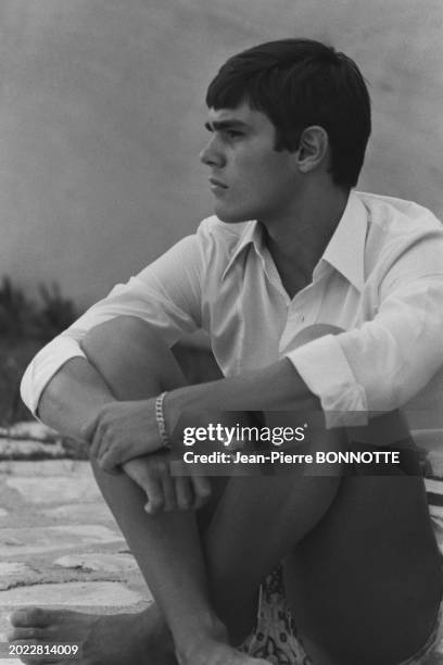 Portrait d'Alain Mosconi, en septembre 1968.