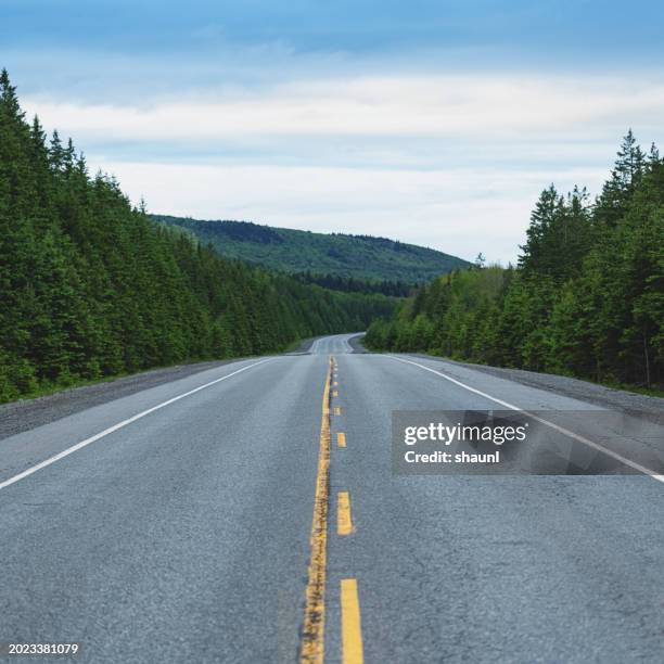 silvestre la autopista - provincias marítimas de canadá fotografías e imágenes de stock