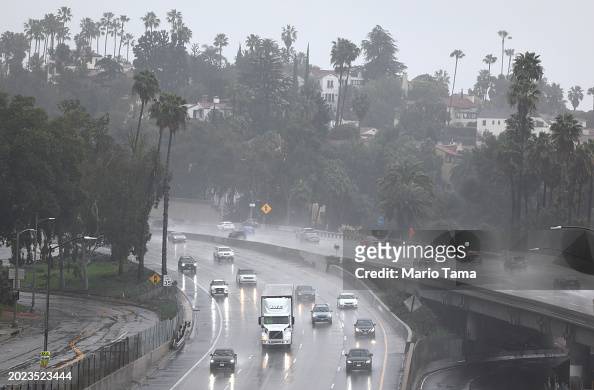 Massive Rain Storm Puts Almost All Of California Under Flood Watch