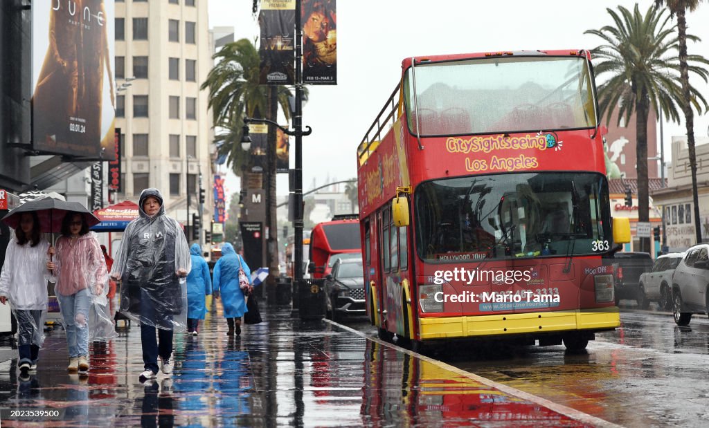 Massive Rain Storm Puts Almost All Of California Under Flood Watch
